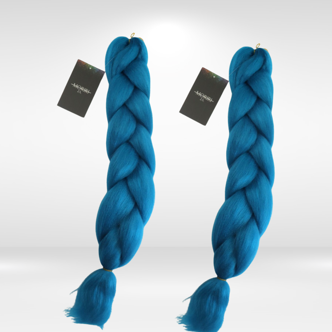 Plain Blue (teal) Hair Fibre