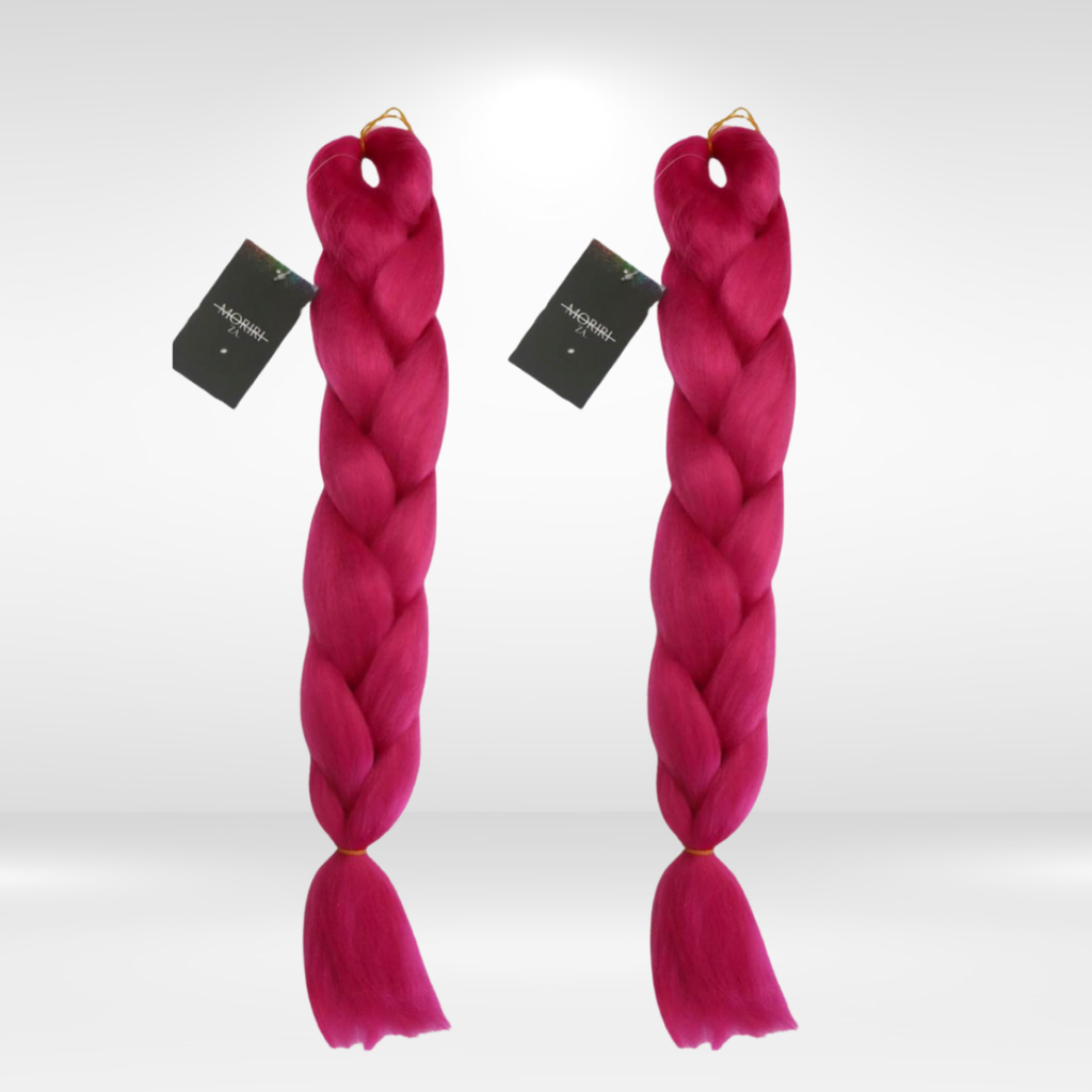 Plain Pink Hair Fibre