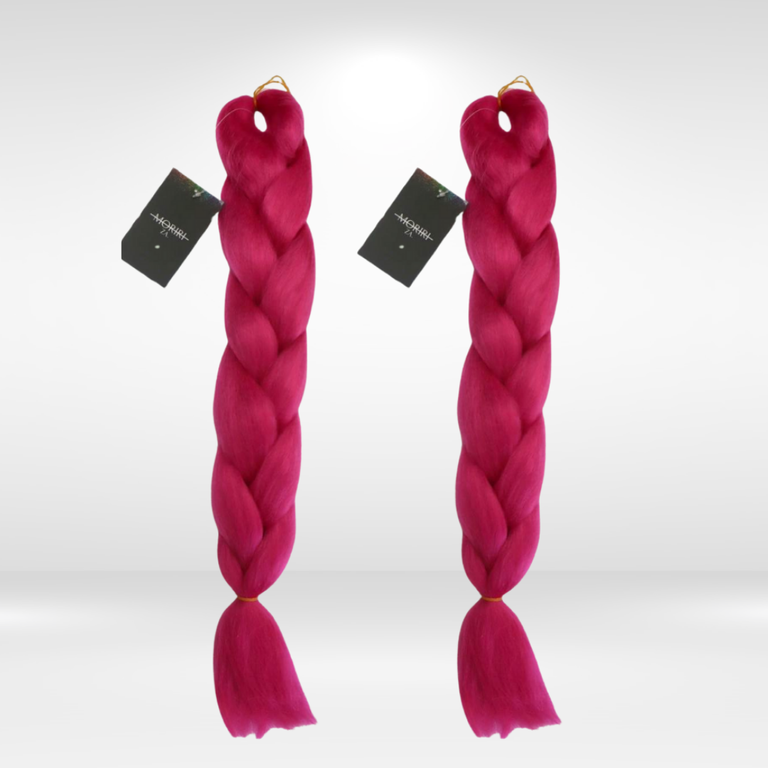 Plain Pink Hair Fibre