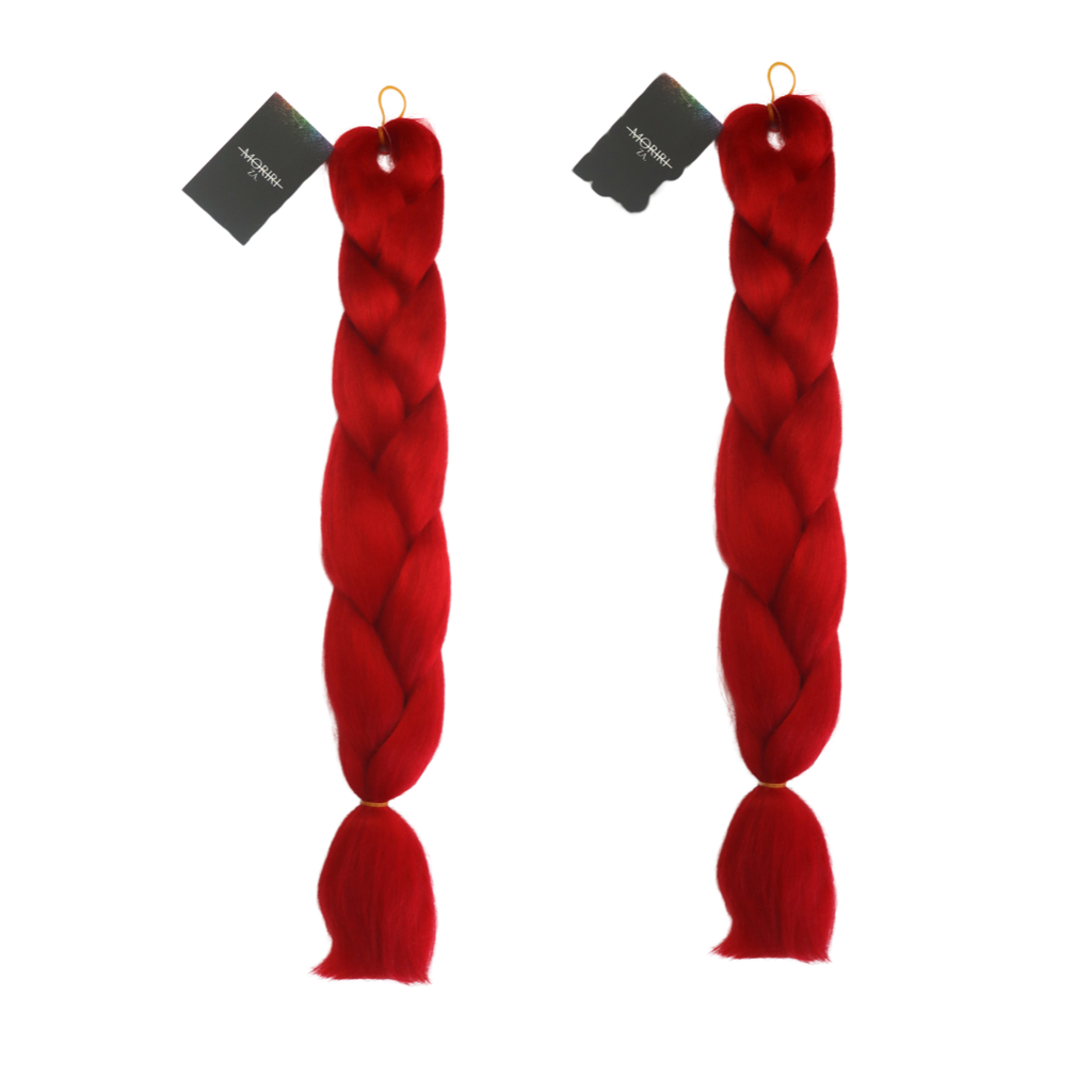 Plain Red Hair Fibre