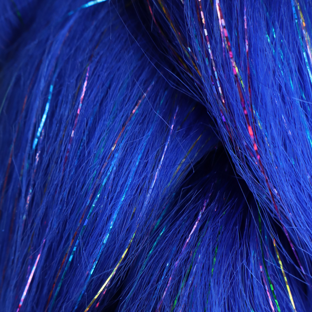 Blue Sparkle Hair Extention