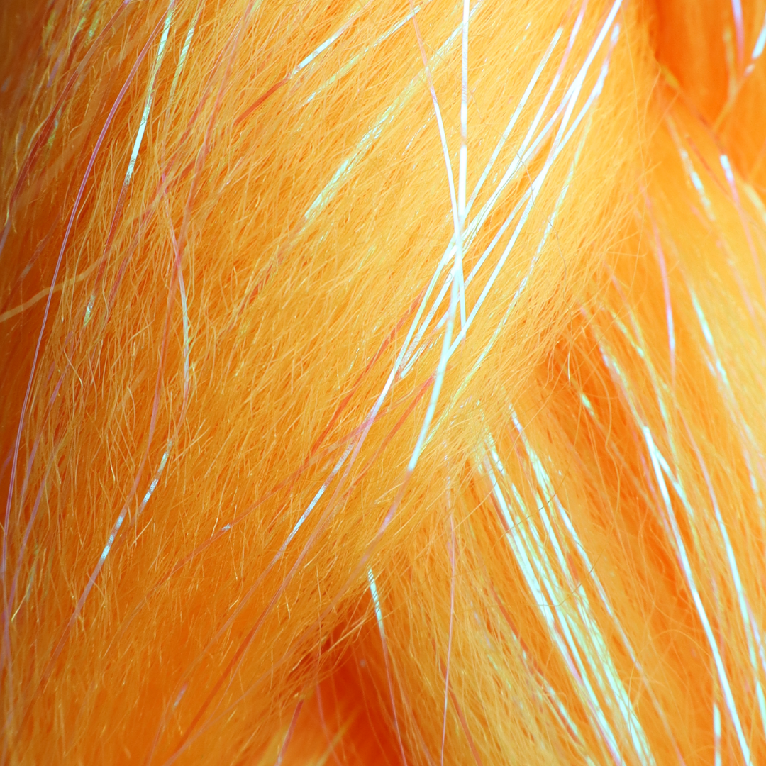Orange Sparkle Hair Extention