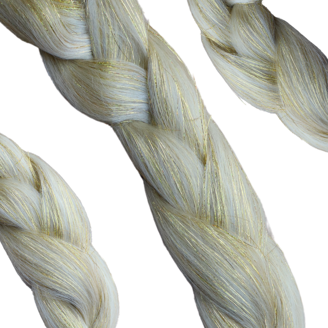 Blonde Sparkle Hair Extention