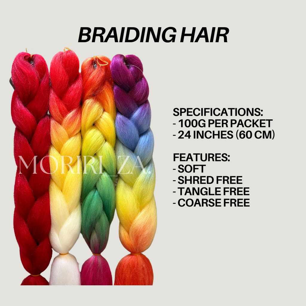 Plain Red Hair Fibre