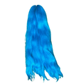 Plain Blue (teal) Hair Fibre