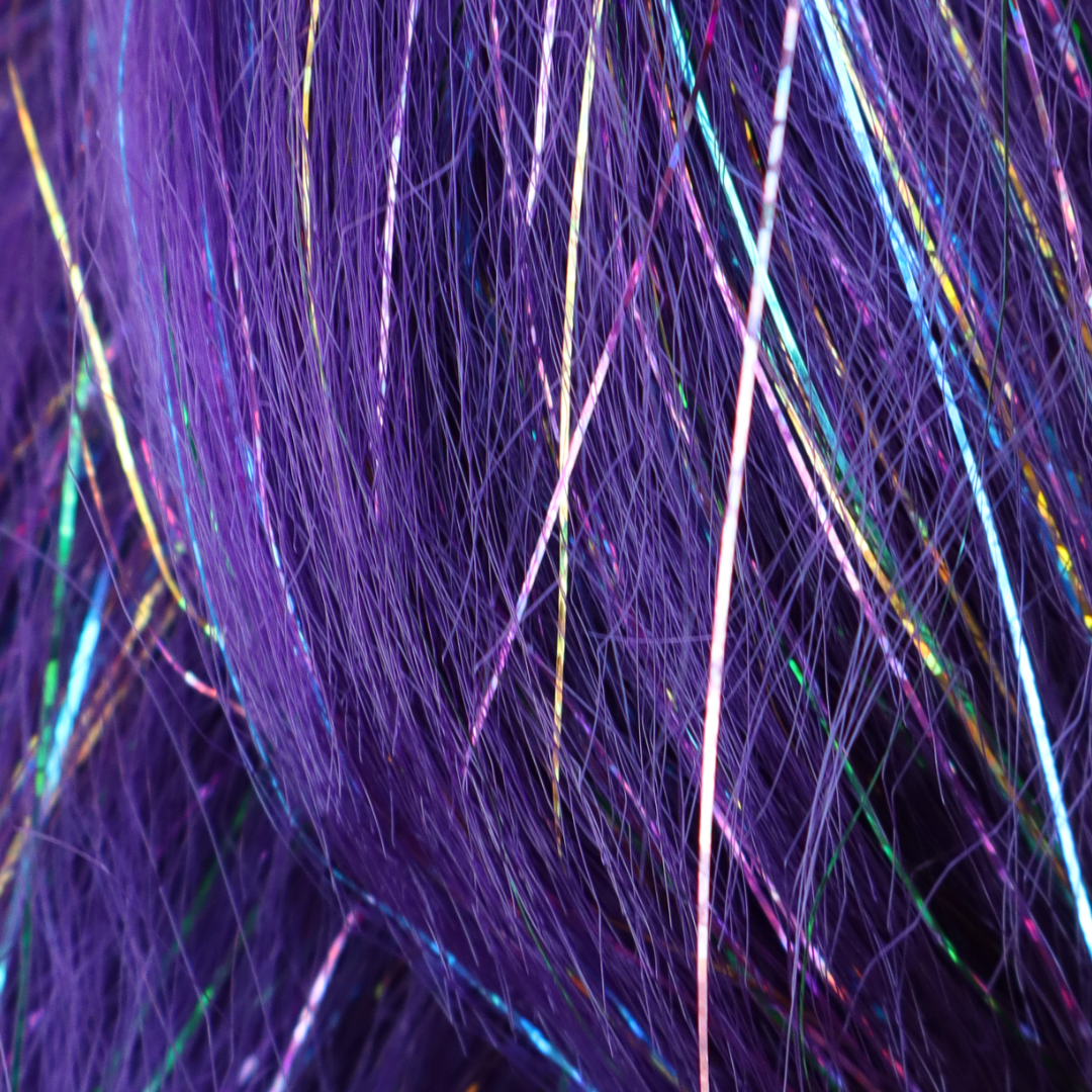 Purple Sparkle Hair Extention