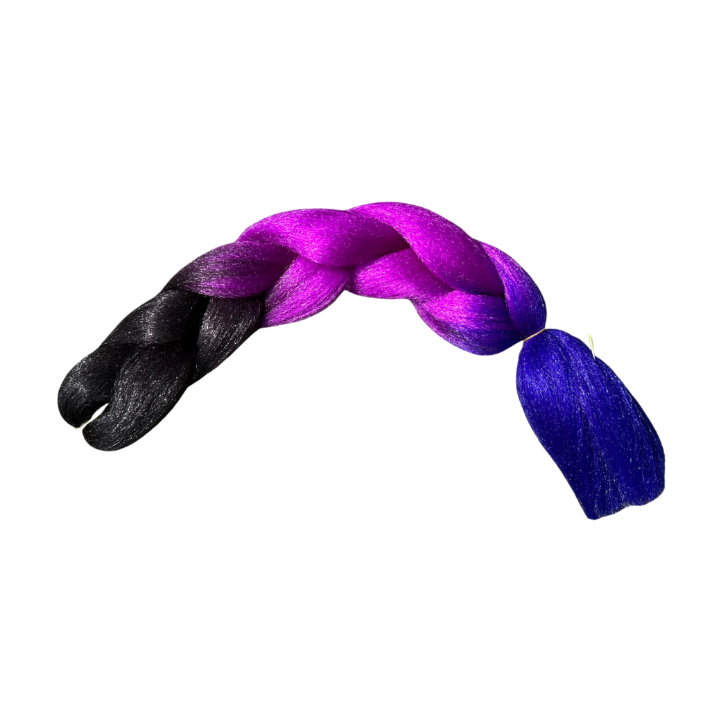 Dark purple ombre Hair Extention